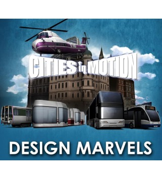 Cities in Motion - Design Marvels DLC Steam Key GLOBAL